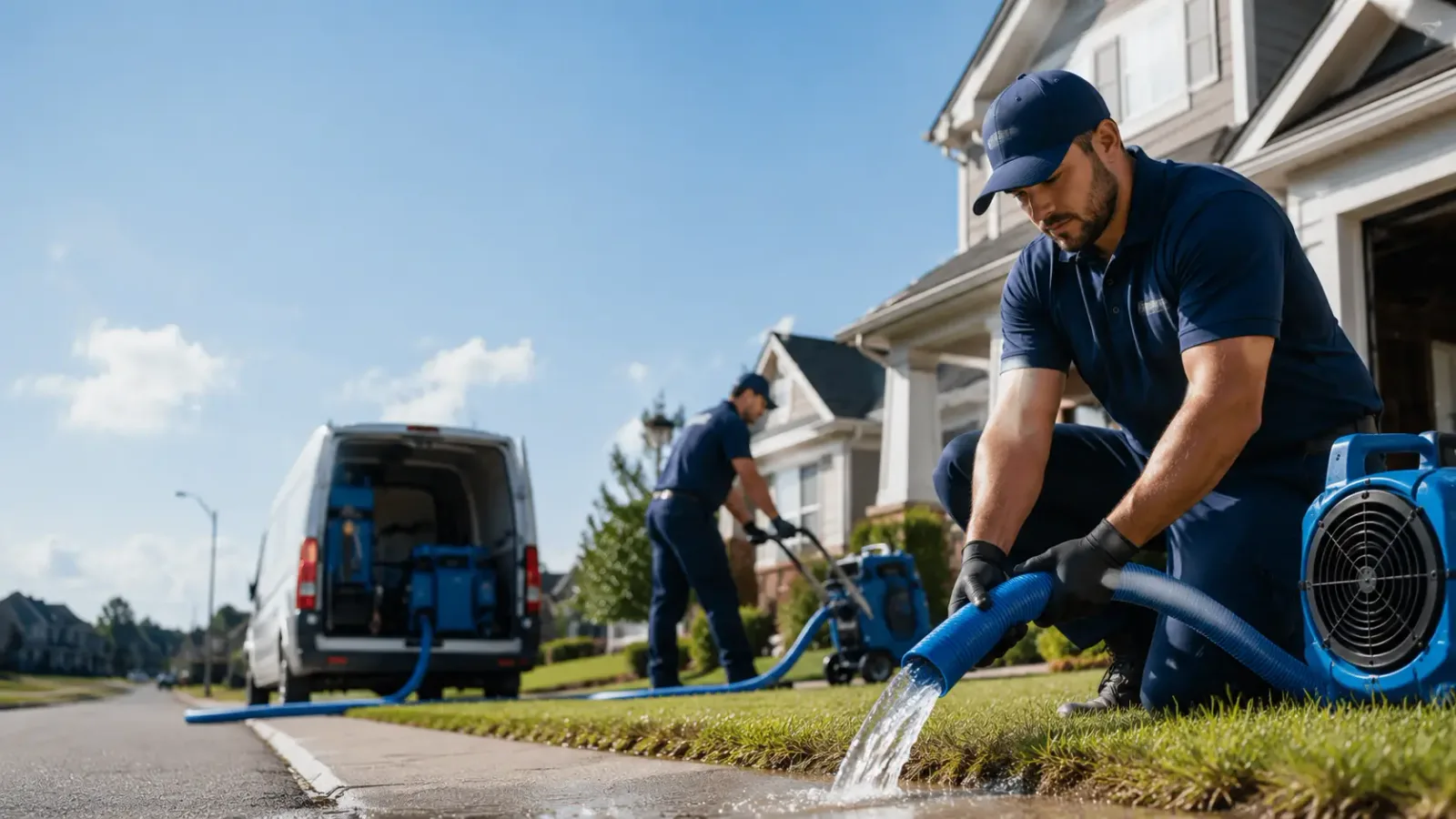Flood Damage Restoration in Sentinel, OK